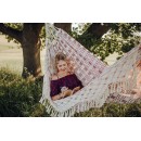 Hamac Amazonas Rio Bordeaux toile de 250 x 160 cm longueur  360 cm