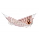 Hamac Amazonas Rio Bordeaux toile de 250 x 160 cm longueur  360 cm