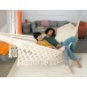 Hamac Amazonas Rio Ecru toile de 250 x 160 cm longueur  360 cm