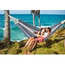 Hamac XXL Paradiso Silver Amazonas toile 250x175 cm longueur 360 cm