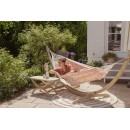 Hamac Carioca Coral Amazonas toile de 250 x 175 cm longueur 360 cm