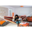 Hamac Barbados Acerola Amazonas toile de 230 x150 cm longueur 340 cm
