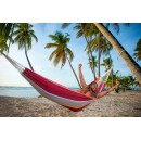 Hamac Barbados Acerola Amazonas toile de 230 x150 cm longueur 340 cm