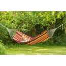Hamac Brasilia Tropical Amazonas toile 210 x 140 cm longueur 310 cm
