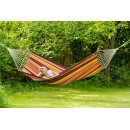 Hamac Brasilia Tropical Amazonas toile 210 x 140 cm longueur 310 cm