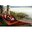 Hamac Brasilia Tropical Amazonas toile 210 x 140 cm longueur 310 cm