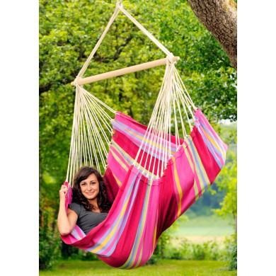 Chaise à pendre XL Brasil Amazonas ou Fauteuil suspendu 160 x130 cm Grenadine