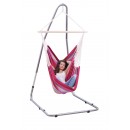 Chaise &agrave; pendre XL Brasil Amazonas ou Fauteuil suspendu 160 x130 cm Grenadine