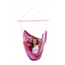 Chaise &agrave; pendre XL Brasil Amazonas ou Fauteuil suspendu 160 x130 cm Grenadine