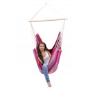 Chaise &agrave; pendre XL Brasil Amazonas ou Fauteuil suspendu 160 x130 cm Grenadine
