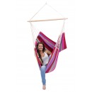 Chaise &agrave; pendre XL Brasil Amazonas ou Fauteuil suspendu 160 x130 cm Grenadine