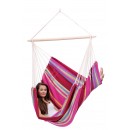 Chaise &agrave; pendre XL Brasil Amazonas ou Fauteuil suspendu 160 x130 cm Grenadine