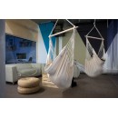 Chaise &agrave; pendre XL Brasil Amazonas ou Fauteuil suspendu 160 x130 cm Natura