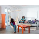Chaise &agrave; pendre XL Brasil Amazonas ou Fauteuil suspendu 160 x130 cm Natura