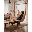 Chaise &agrave; pendre XL Brasil Amazonas ou Fauteuil suspendu 160 x130 cm Natura
