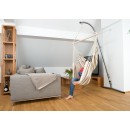Chaise &agrave; pendre XL Brasil Amazonas ou Fauteuil suspendu 160 x130 cm Cappuccino