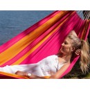 SET hamac Santana Rose 120x200 cm avec support Kronos Amazonas