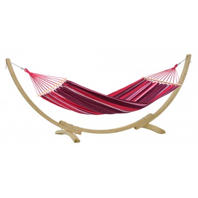 Set Apollo Samba Fuego se composant d’un hamac Samba et d’un support Apollo Amazonas