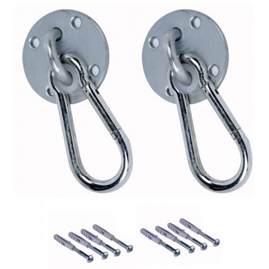 Fixation murale pour hamac lot de 2 pièces
