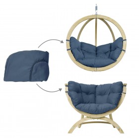 Housse de coussin pour Globo et Siena Uno : Housse de coussin pour  Globo Chair et Siena Uno Amazonas bleu Brisa