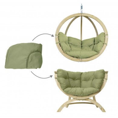 Housse de coussin pour  Globo Chair et Siena Uno Amazonas vert olive