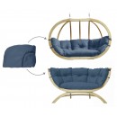 Housse de coussin pour  Globo royal Chair et Siena duo Amazonas bleu Brisa