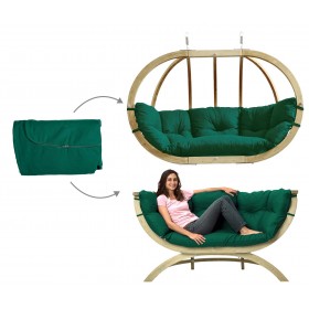Housse de coussin Globo royal et Siena duo : Housse de coussin pour  Globo royal Chair et Siena duo Amazonas verte Green