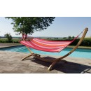 Set EsKapade Carmina certifi&eacute; FSC support bois Kompagnon hamac 300 cm