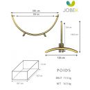 Set hamac Week-end Jobek Kumquat support bois klass350 hamac kocon 140x340 cm
