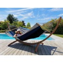 Set EsKapade Cura&ccedil;ao certifi&eacute; FSC support bois Kompagnon hamac 300 cm